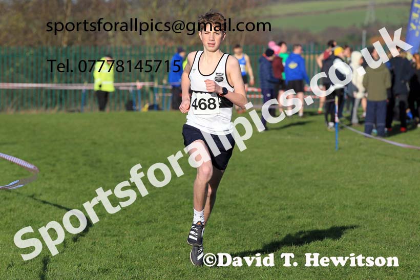 Senior Mens 2023 Birtley Cross Country Relays, County Durham. Photo: David T. Hewitson/Sports for All Pics